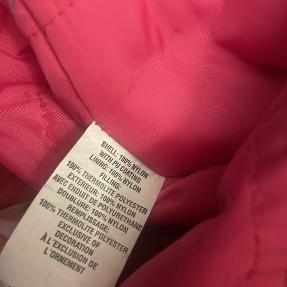 Children’s Place Girls Snowsuit 24m 2T Pink Thermolite Plus Insulated - Picture 5 of 5